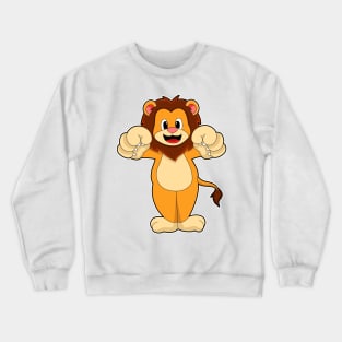 Lion with big Claws Crewneck Sweatshirt